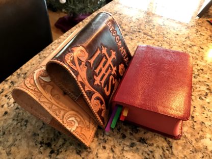 Custom Breviary / Liturgy of the Hours Leather Book Cover - Red Tractor  Leather Co.